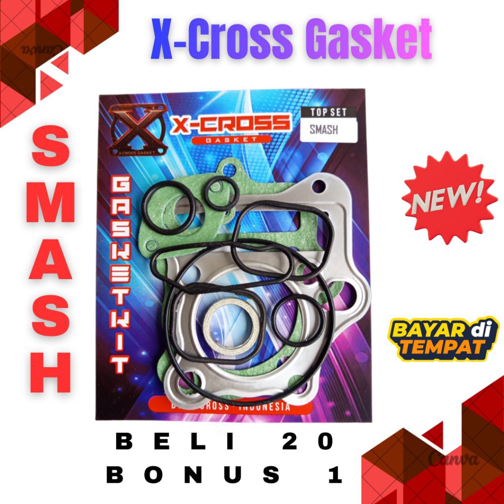 Paking topset Top set SMASH, SMASH NEW