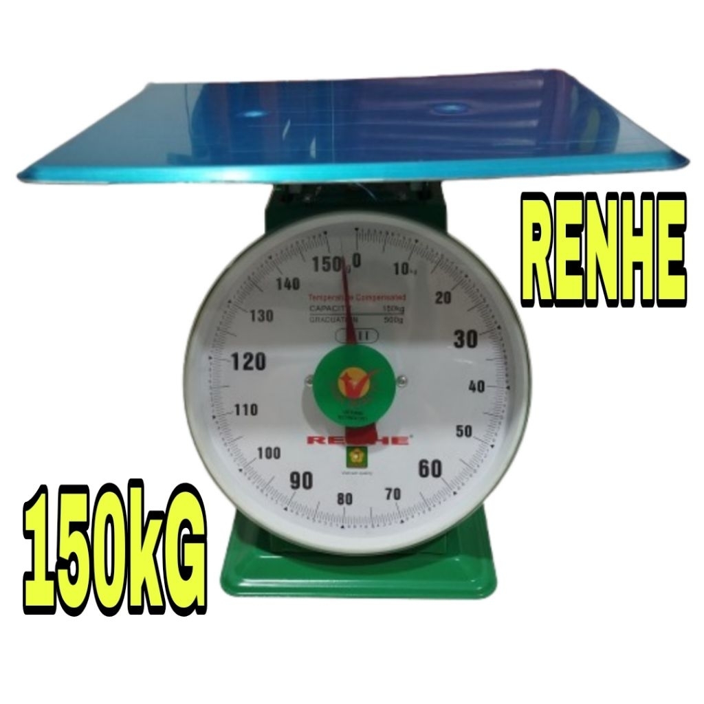 (HT) 150kg timbangan duduk manual jarum timbangan barang 150 kg