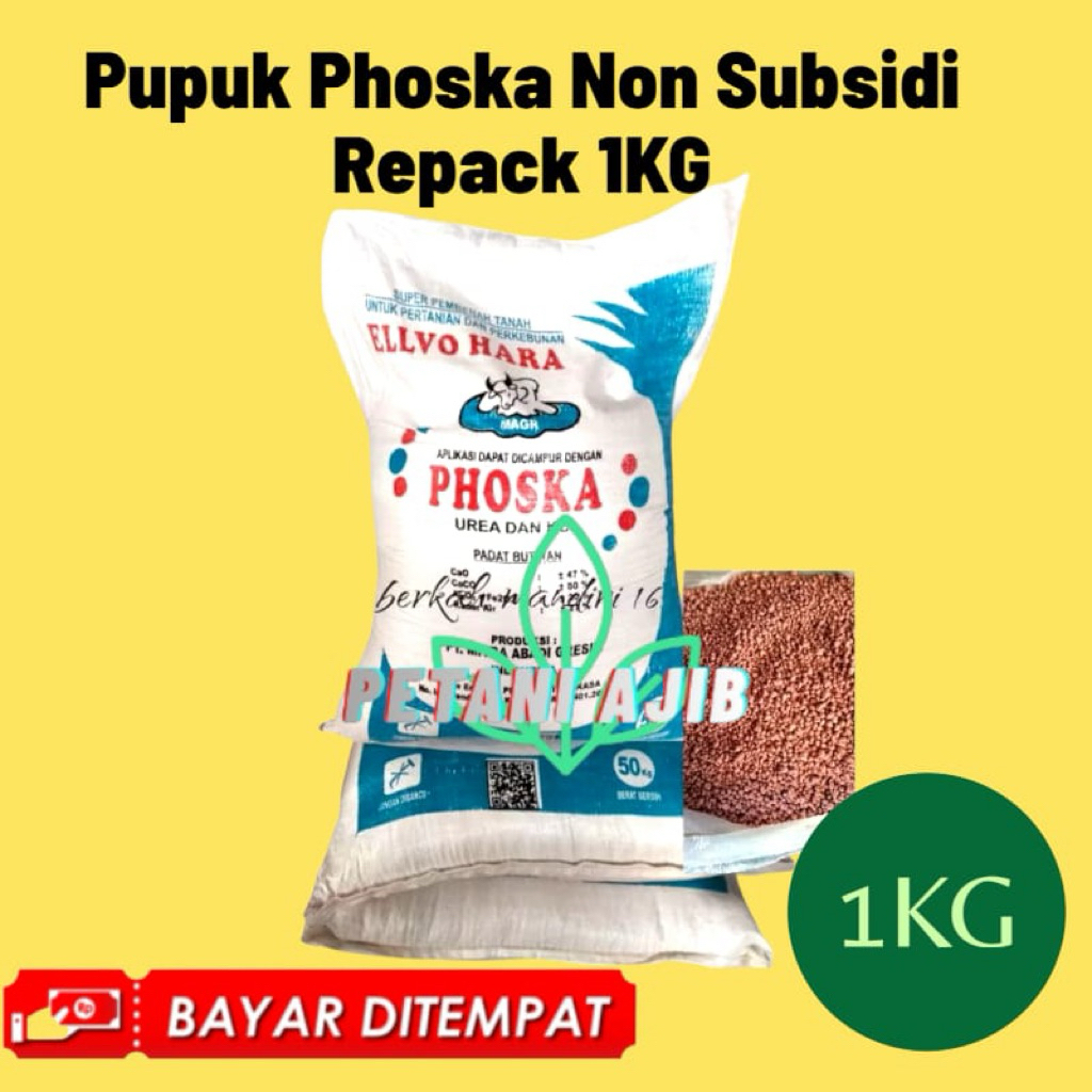 Murah Pupuk Phoska Non Subsidi Repack 1Kg Bisa Bayar Di Tempat