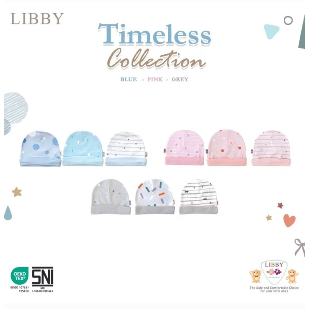 LIBBY TOPI NB BULAT ORIGINAL (NEW)