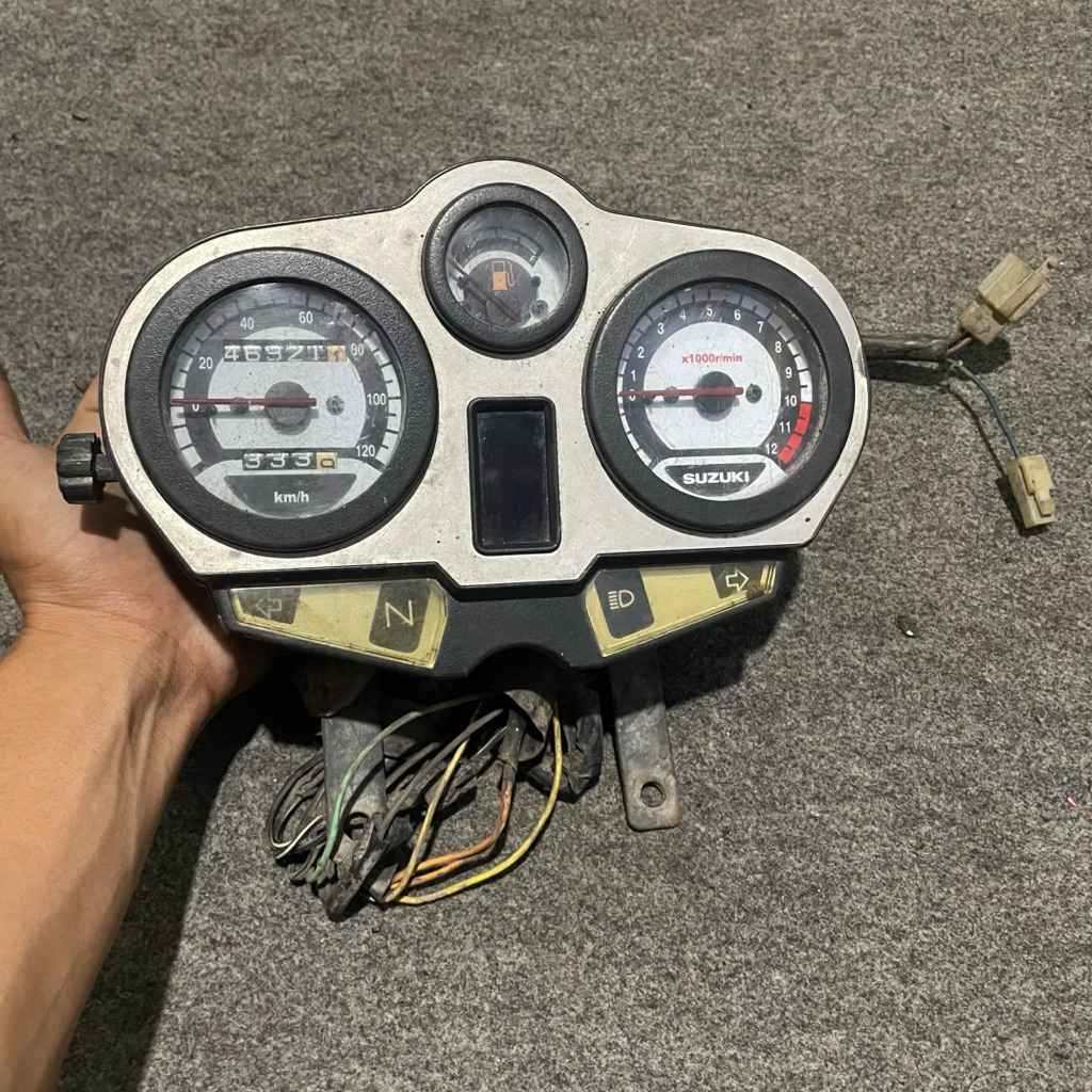 spedometer odometer kilometer suzuki thunder 125 muda original