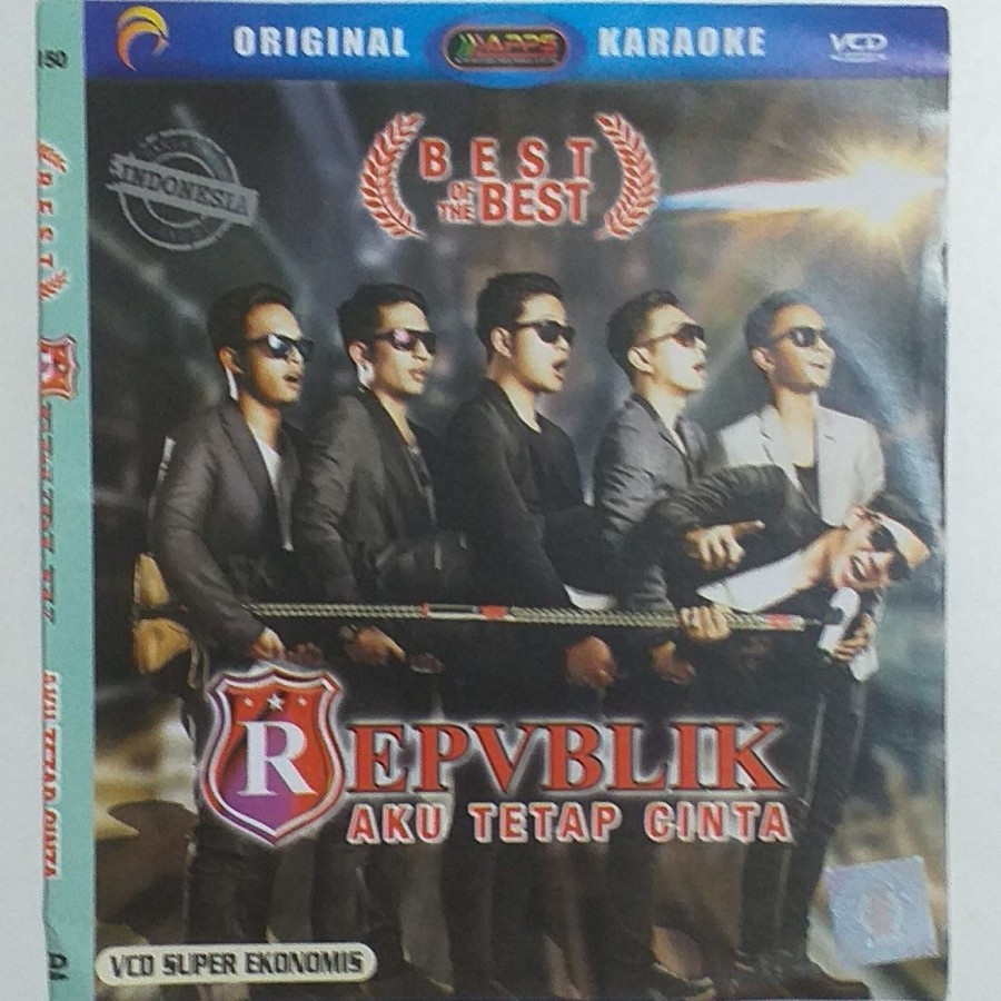 Kaset VCD Karaoke Original Repvblik Best of the Best