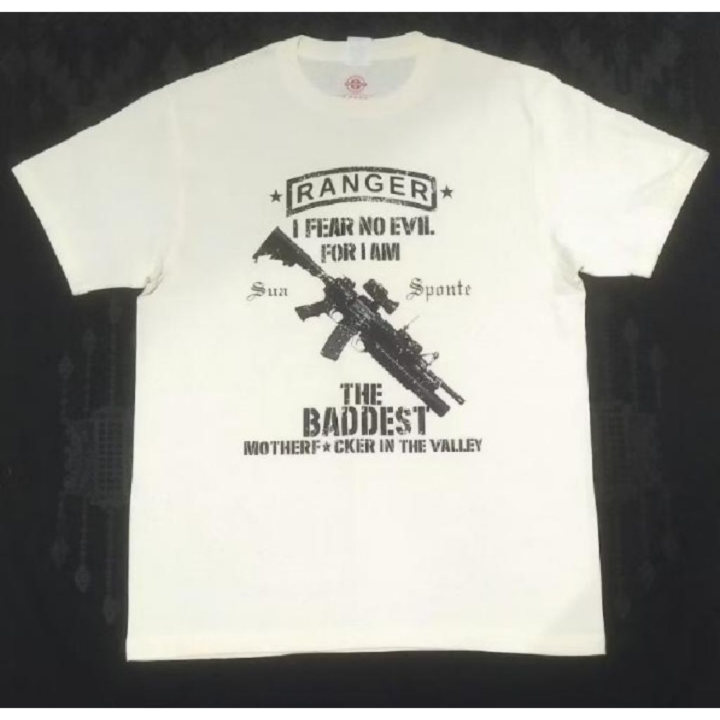 kaos US ARMY vintage " RANGER THE BADDEST