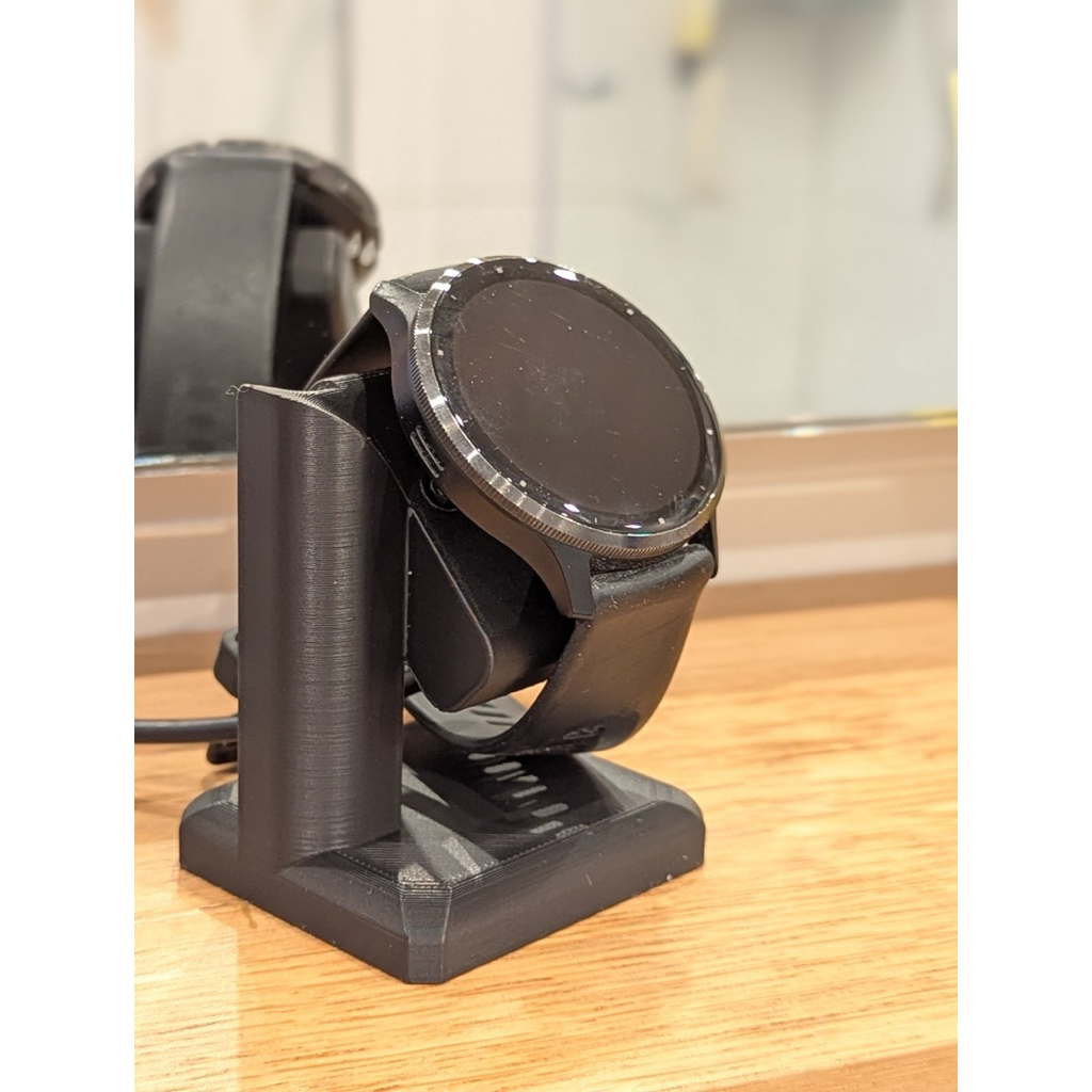 Garmin Venu Charging Stand Bottom Slot | Dock Charger Jam Garmin 3D Print Minimalis