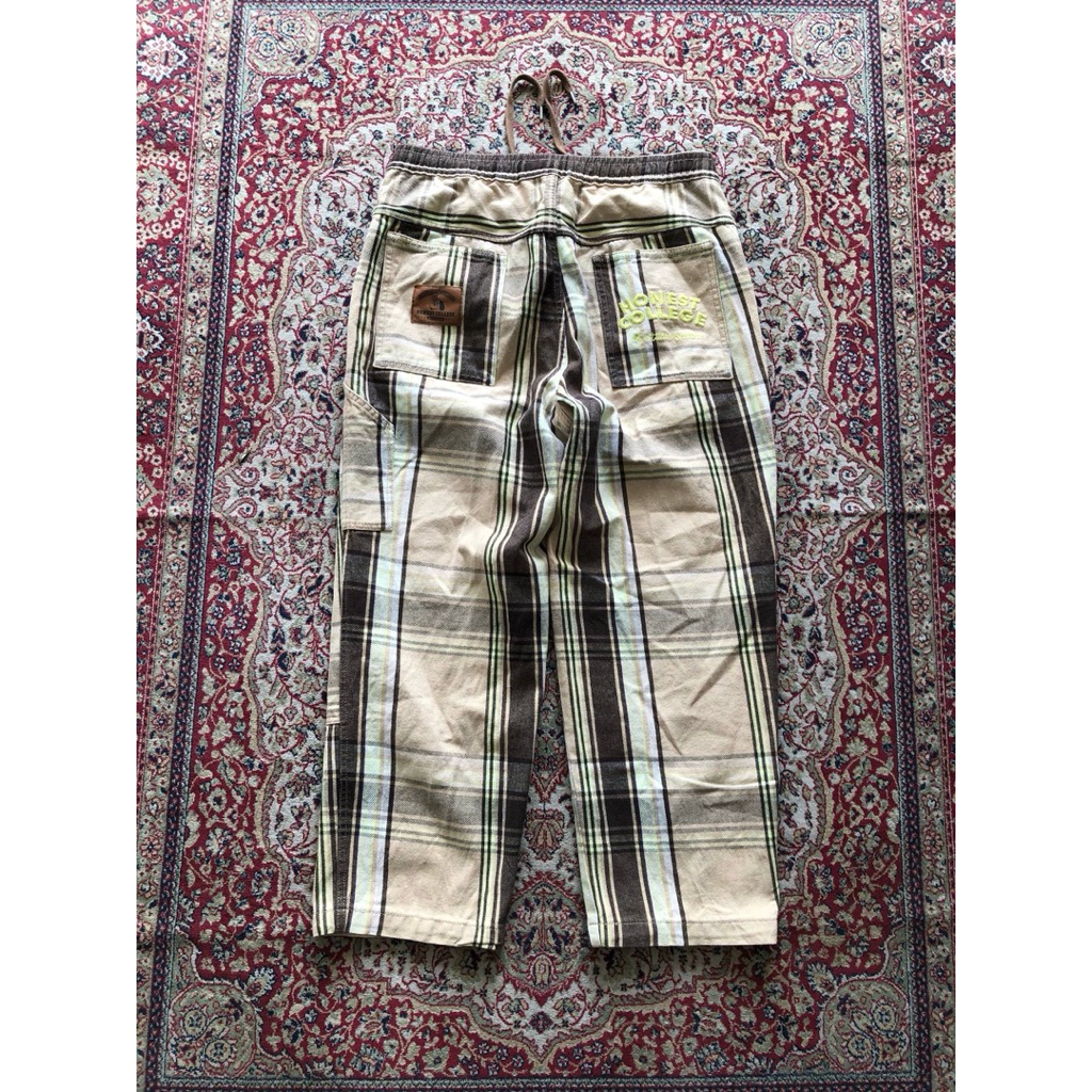 Celana Gu x Honest college by studio seven carpenter double knee pants Gu japan streetwear HH369