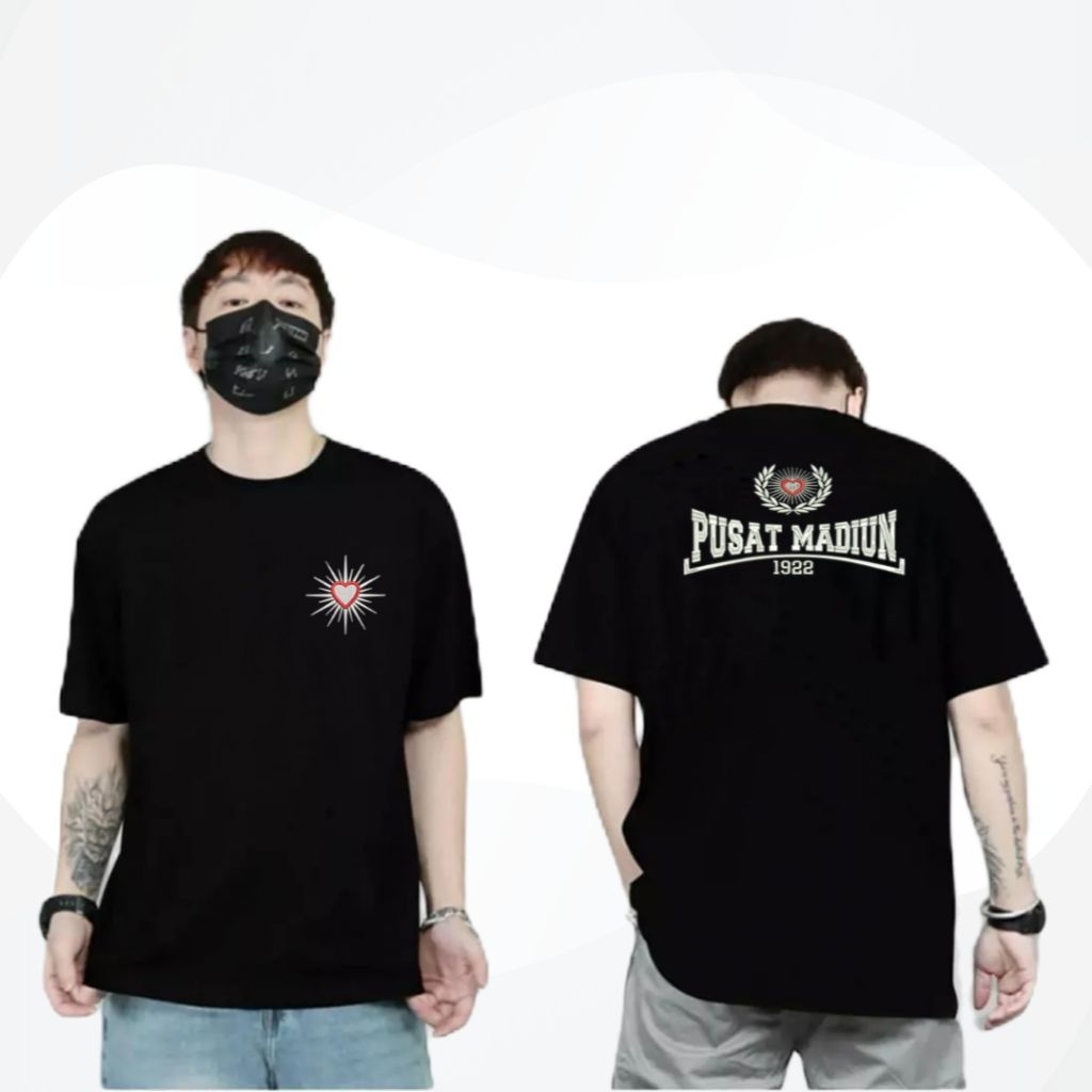 (Kode A) Kaos Bordir PSHT Pusat Madiun 1922