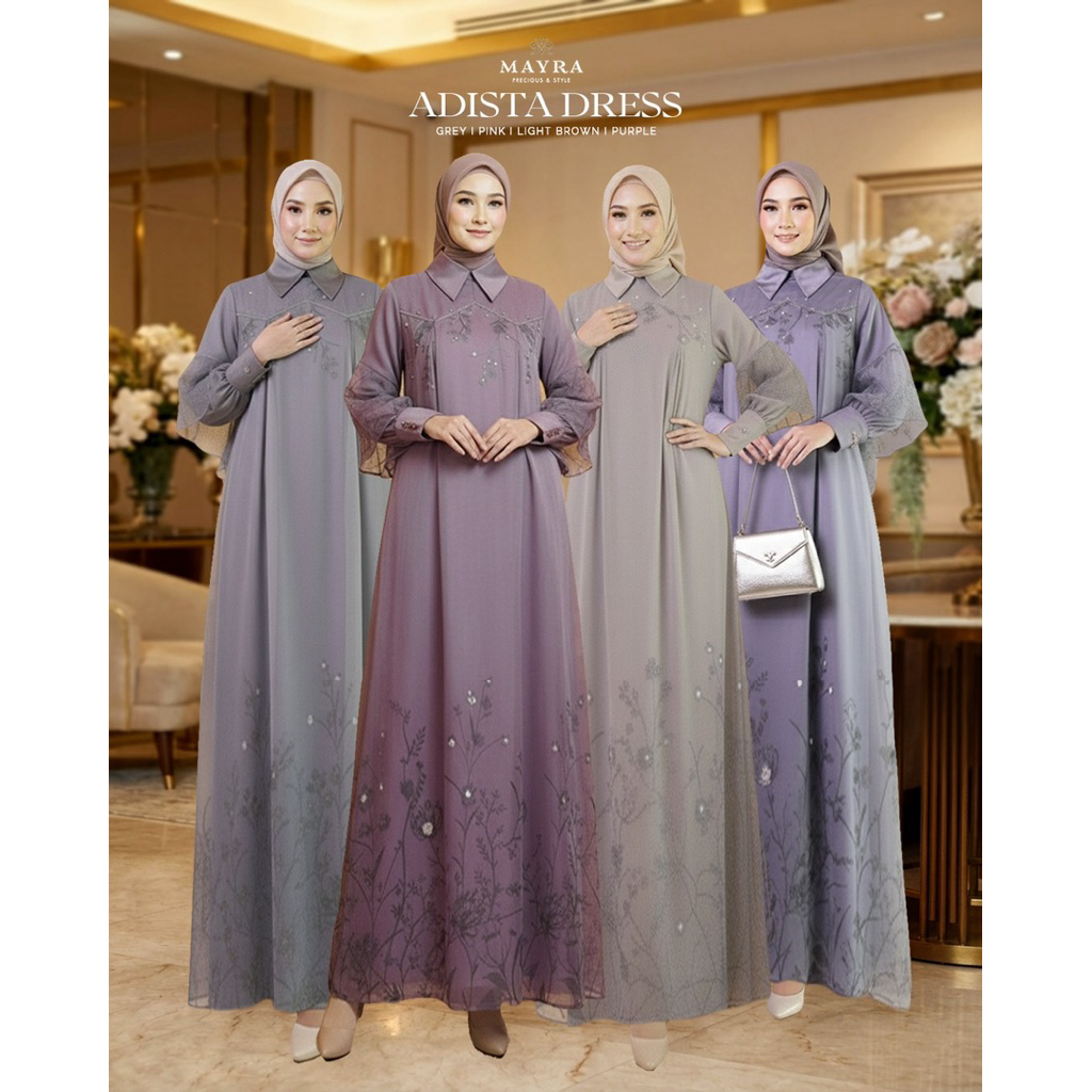 Adista Dress Series Raya Original Mayra