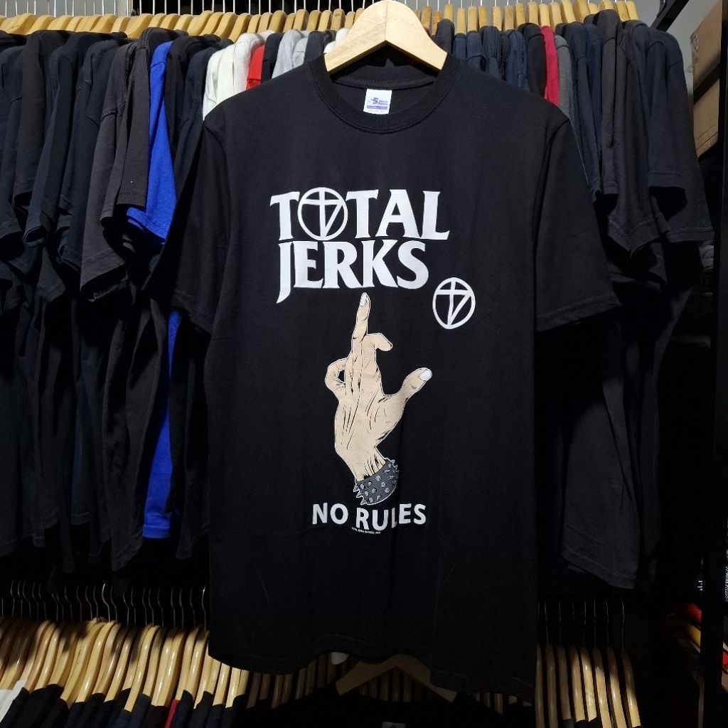 kaos band TOTAL JERKS original merch