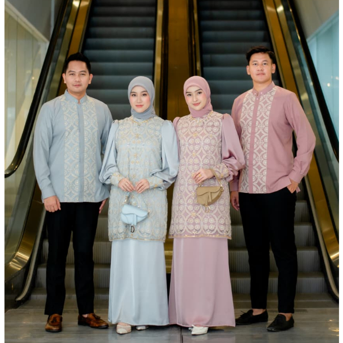 One Set Stelan Busana Kencana Series Nuo Lambra