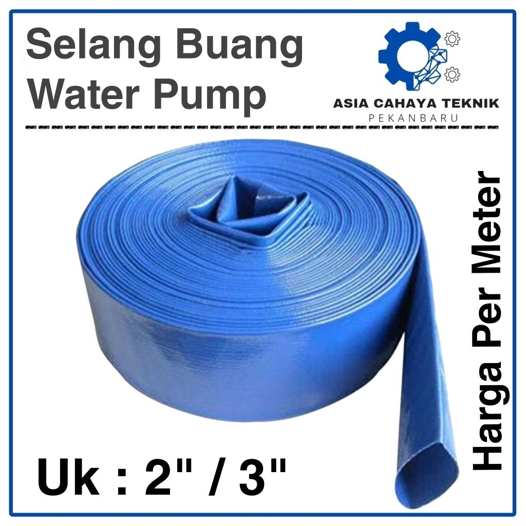 Sunny Hose 2" 3" Selang Buang Pompa Air Alkon Karet Irigasi Pompa Sawah Material Karet Elastis Kuat 