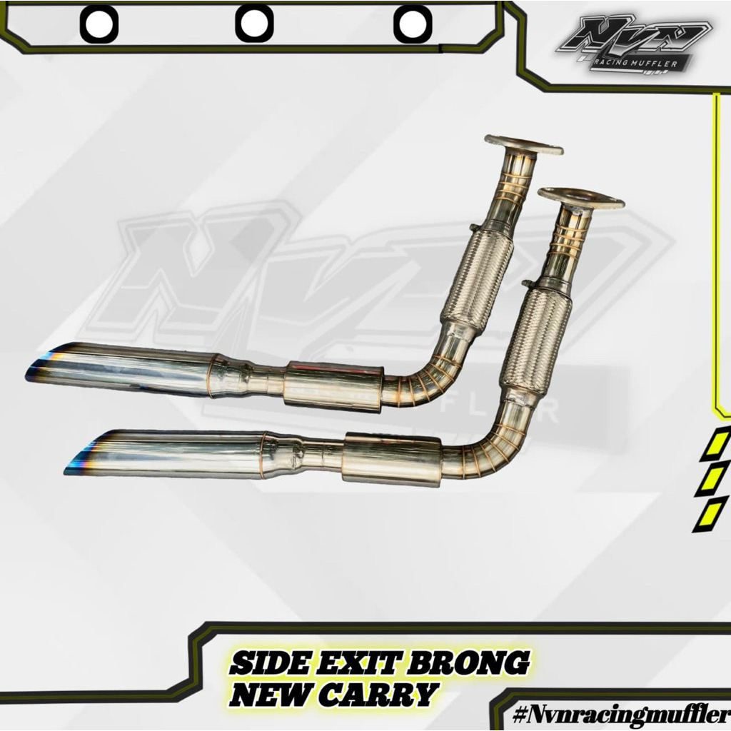 KNALPOT SIDE EXIT NGIR BRONG MOBIL NEW CARRY
