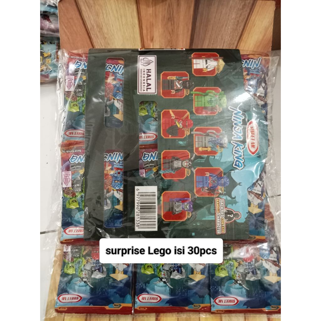 surprise lego renceng ninja king