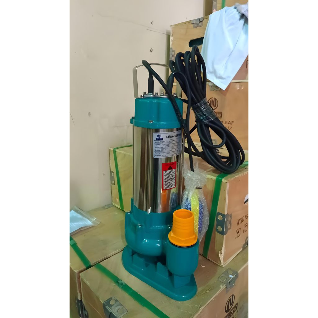 Pompa Celup Air Kotor SUBMERSIBLE PUMP - WQD15-15-1,5 AF / Hiflow