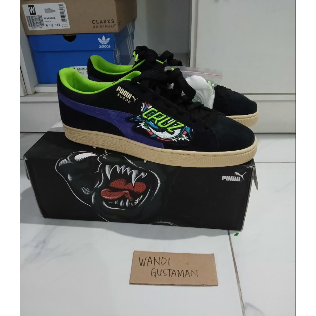 puma Suede x Santa Cruz original