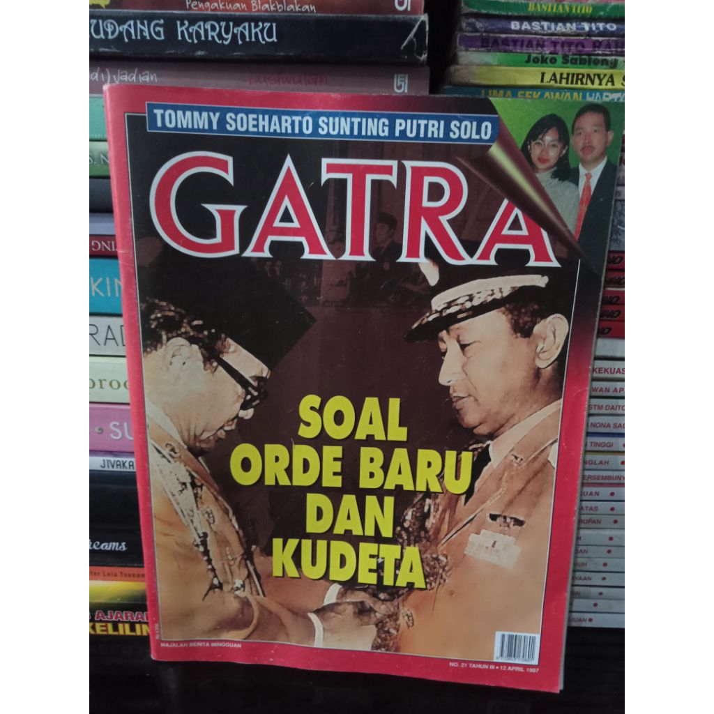 MAJALAH GATRA 12 APRIL 1997 ORIGINAL