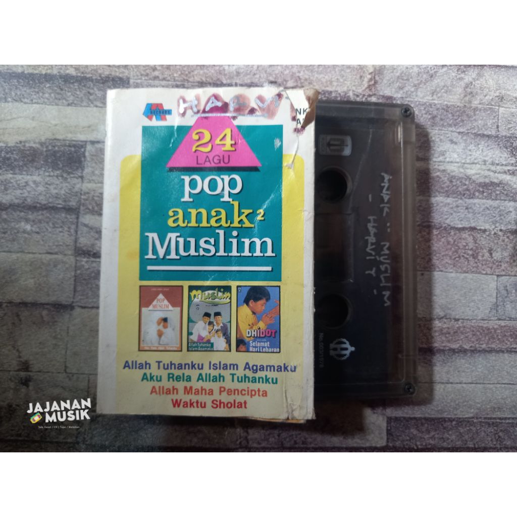 Kaset 24 Pop Anak Muslim