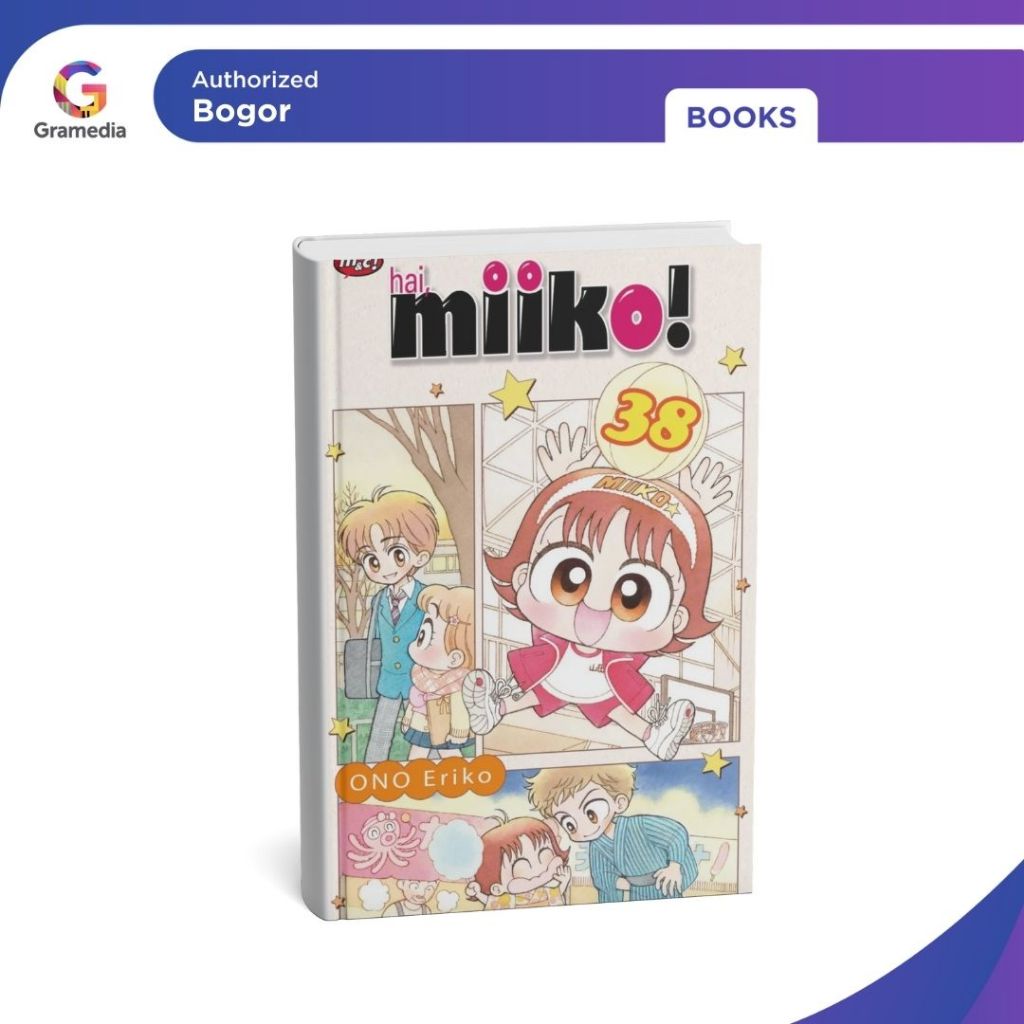 Gramedia Bogor - Komik Hai, Miiko Vol. 38 - Free Gantungan Kunci