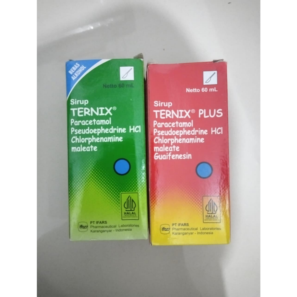 TERNIX SYRUP& TERNIX SYRUP PLUS 60ML