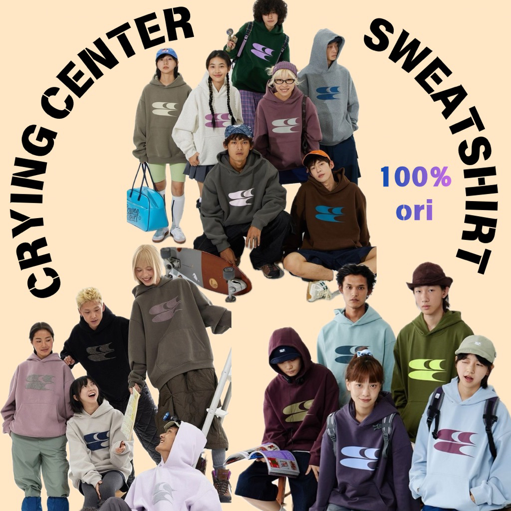 CRYING CENTER SWEATSHIRT ORI