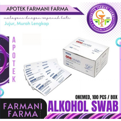 ALCOHOL SWAB ONEMED BOX / ALKOHOL SWAB ONEMED BOX