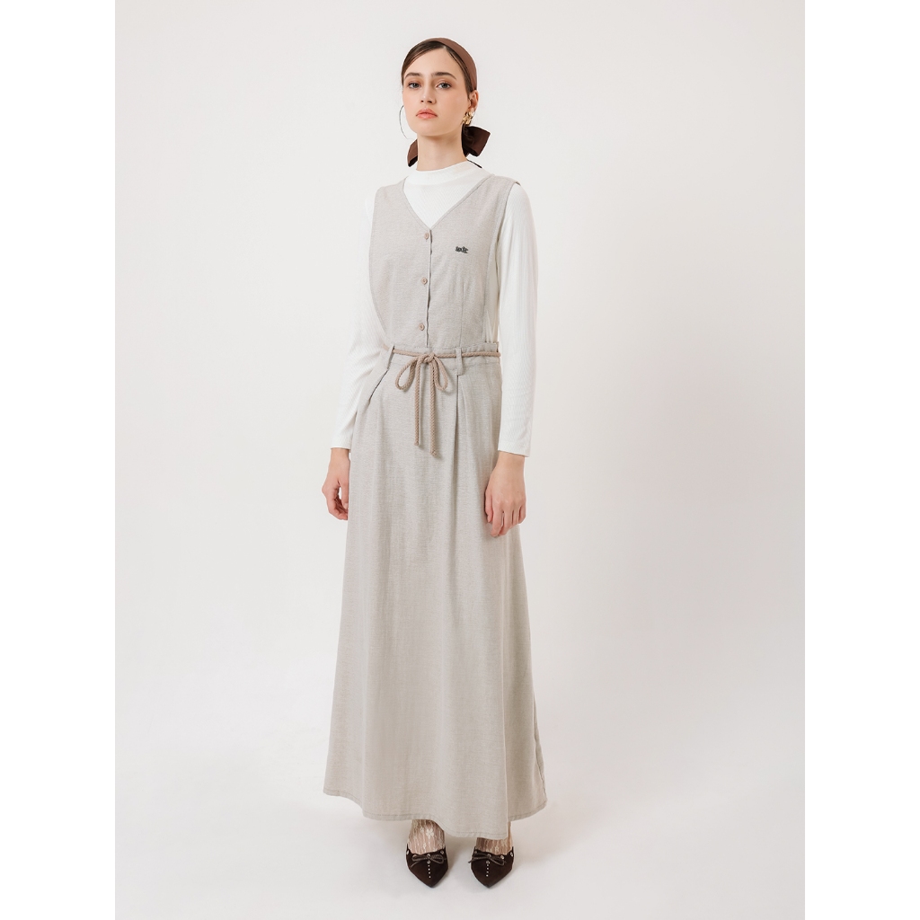 EXIT Naswa Dress |Dress Wanita Maxi - Lengan Panjang