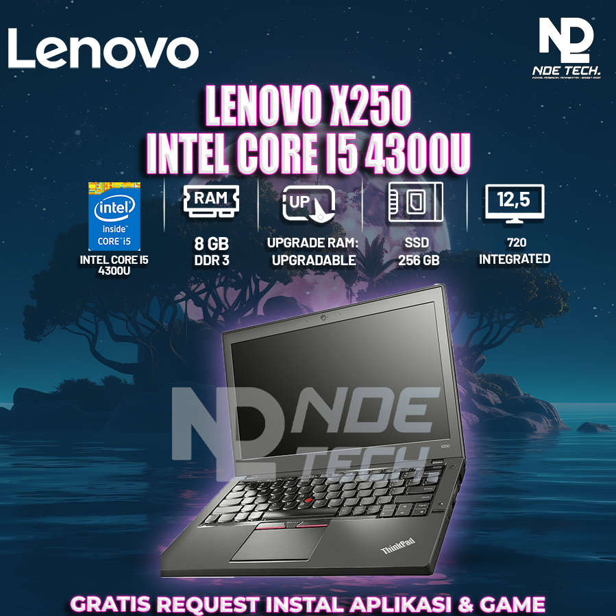 Lenovo X250 Intel Core i3 4300U