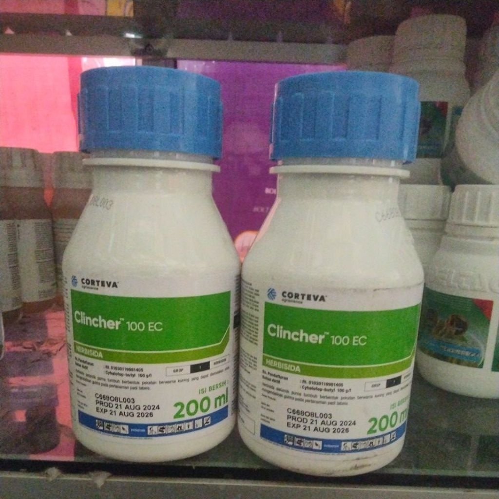 obat pertanian herbisida padi CLINCHER 200ML