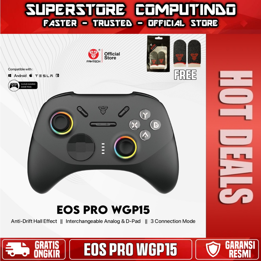 Fantech WGP15 | WGP-15 EOS PRO Multi Platform Wireless Gamepad