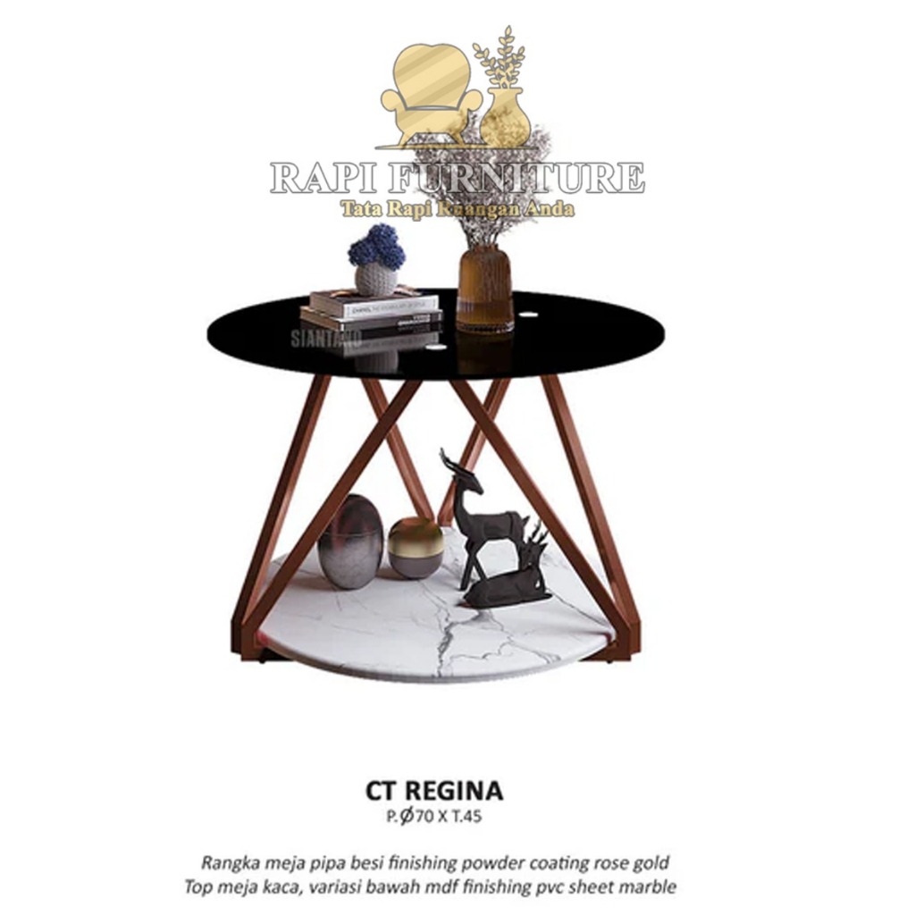 MEJA TAMU CT REGINA UNIK UNTUK RUANG TAMU DAN RUANG LAINNYA PONTIANAK