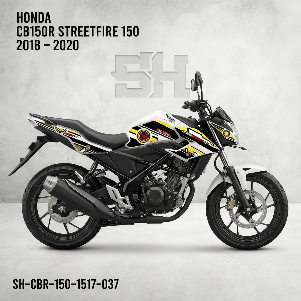Stiker CB150R StreetFire 2018–2020 Striping CB150R 2018-2020 StikerAnti Gores Tahan Panas