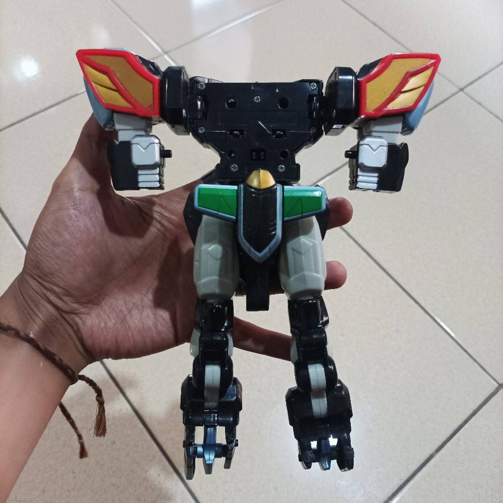 Vintage Robot Megazord Power Rangers Mystic Force Mainan Action Figure