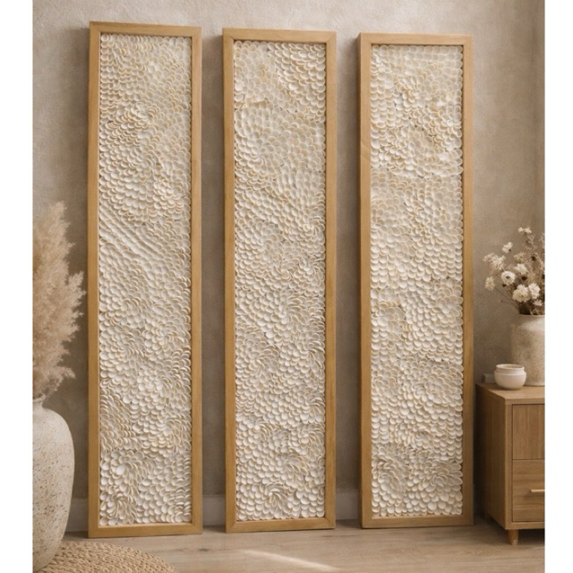 hiasan dinding kerang dan pajangan dinding hiasan meja