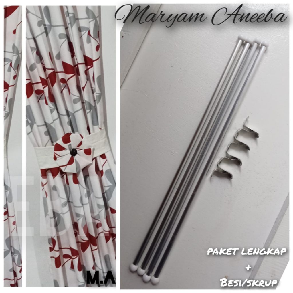 gorden kupu kupu gorden minimalis gorden ikat tengah gorden jendela panjang gorden estetik