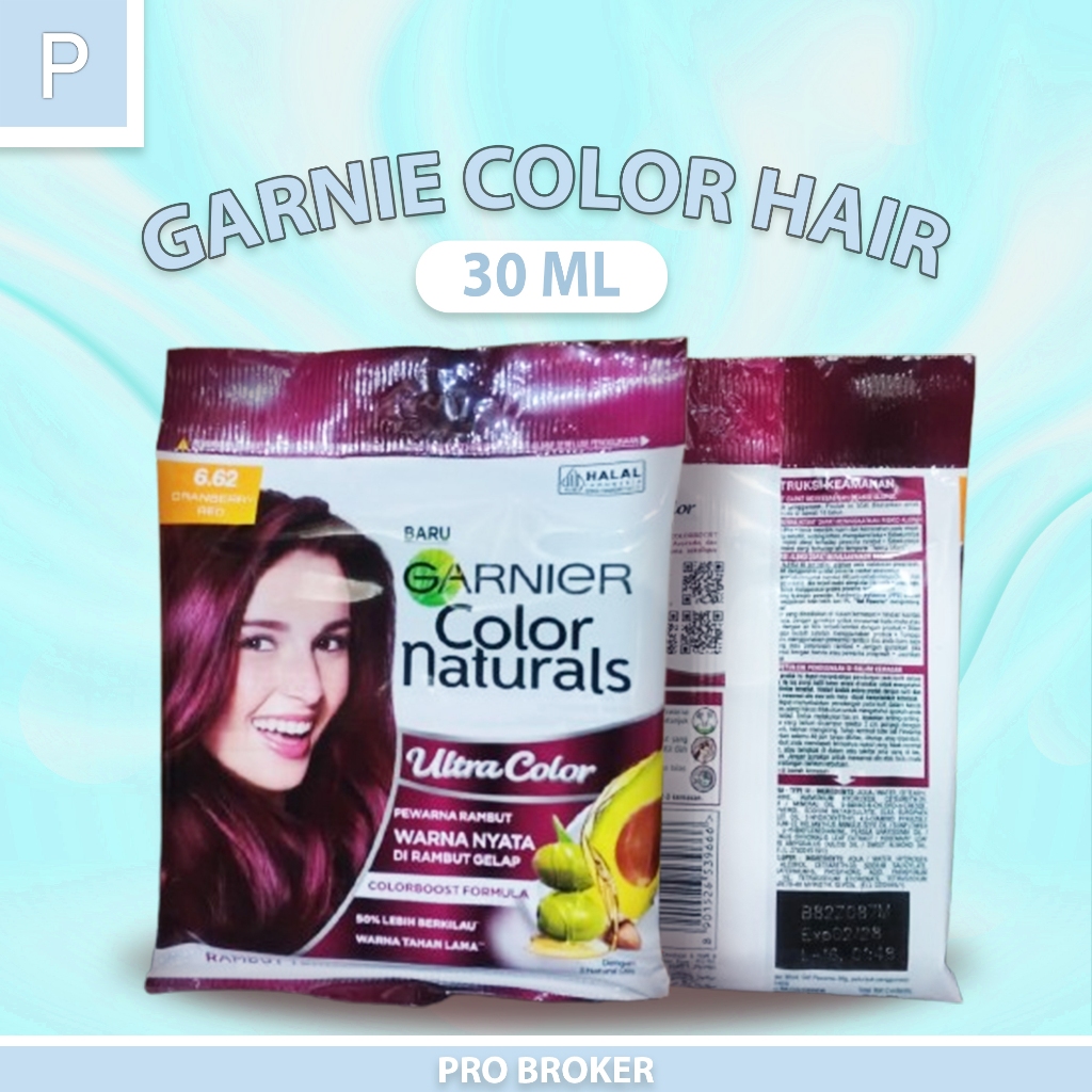 GARNIER Hair Color Naturals Pastel Series 30 ML + 30 GR [HALAL] Pewarna Semir Cat Rambut Ultra Color