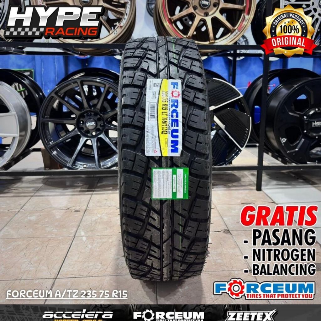 Ban Mobil Semi Offroad Ring 15 Merk FORCEUM ATZ 235 75 R15 - ban murah Bengkulu