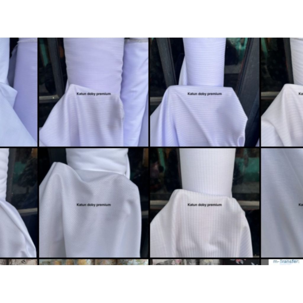 kain katun doby premium - kain tc katun - kain doby