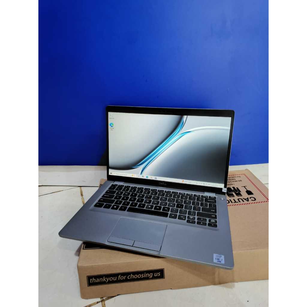 Dell Latitude 5410, Core i7-10610U, Ram 16/512Gb, #IPS, Lengkap, Silver