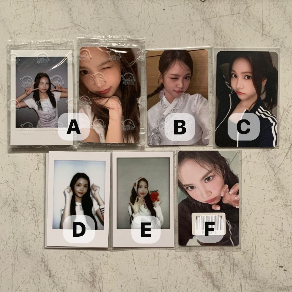 PHOTOCARD OFFICIAL HEARTS2HEARTS CARMEN H2H THE CHASE STYLE FOCUS STARRIVER VCE 4.0 SMSTORE LD HANBO