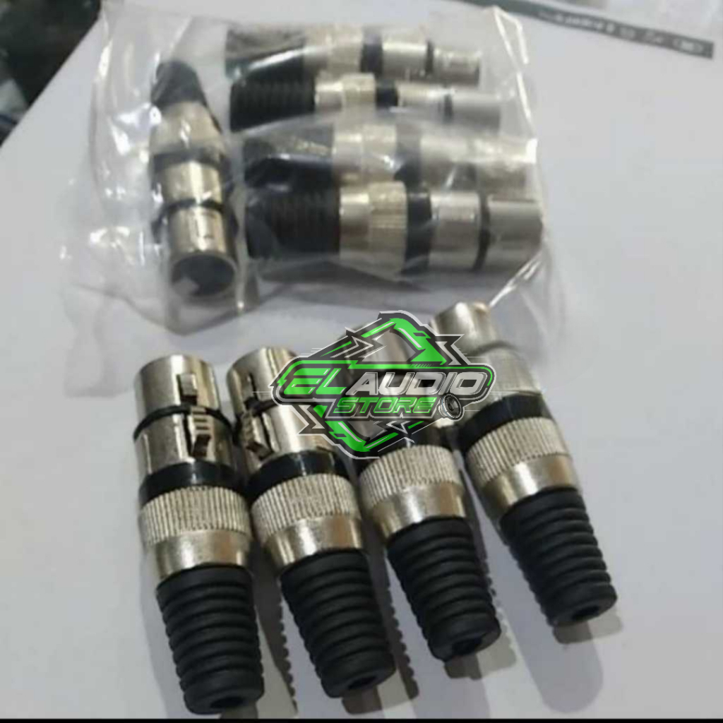 Soket CANON Socket MIC CANARE