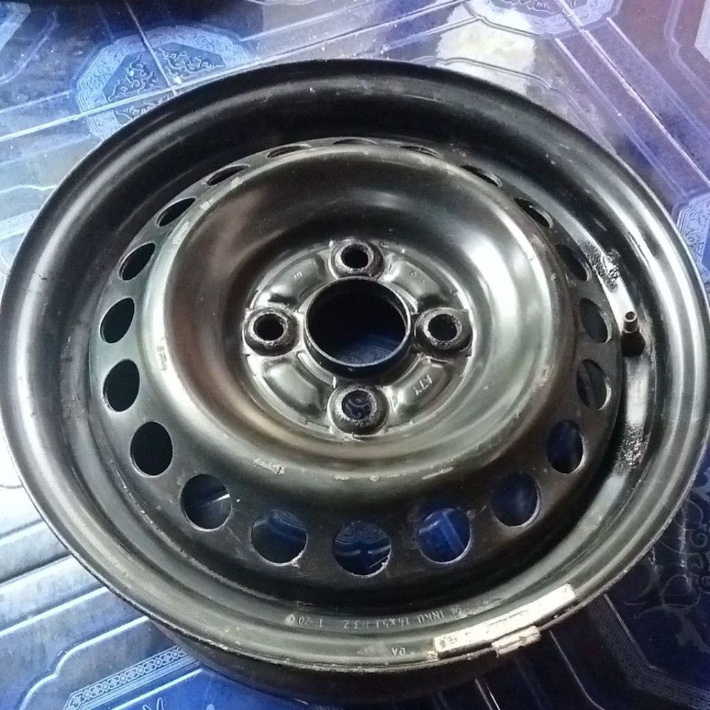 velg kaleng ring 14 ukuran r14 pcd 4X100 merek inko original