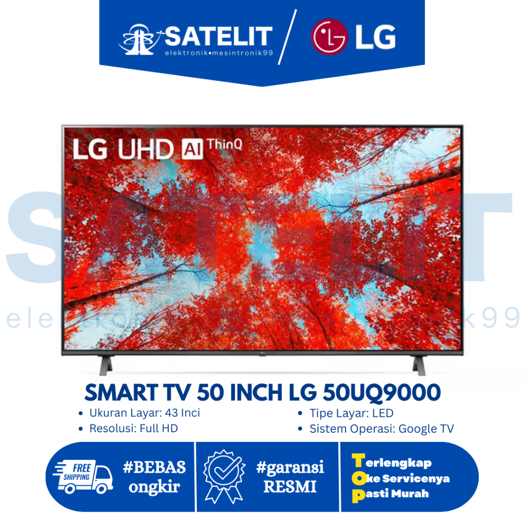 LED TV / TELEVISI SMART TV 50 INCH LG 50UQ9000