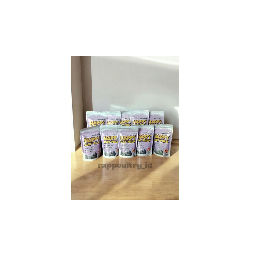 Susu kucing / Happy Cat Milk 100g bagus untuk pertumbuhan pada kitten anda, Susu Hewan Peliharaan 10