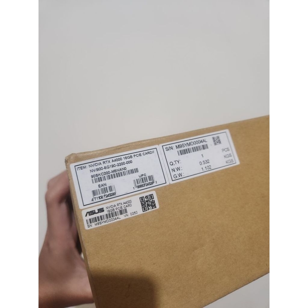 Nvidia RTX A4000 16Gb Gddr6 ECC 256Bit