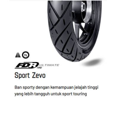 (Promo) Ban FDR SPORT ZEVO Ring 14 (100/80-14, 110/80-14, 120/70-14) ULTIMETE Ban Motor PCX 150, VAR