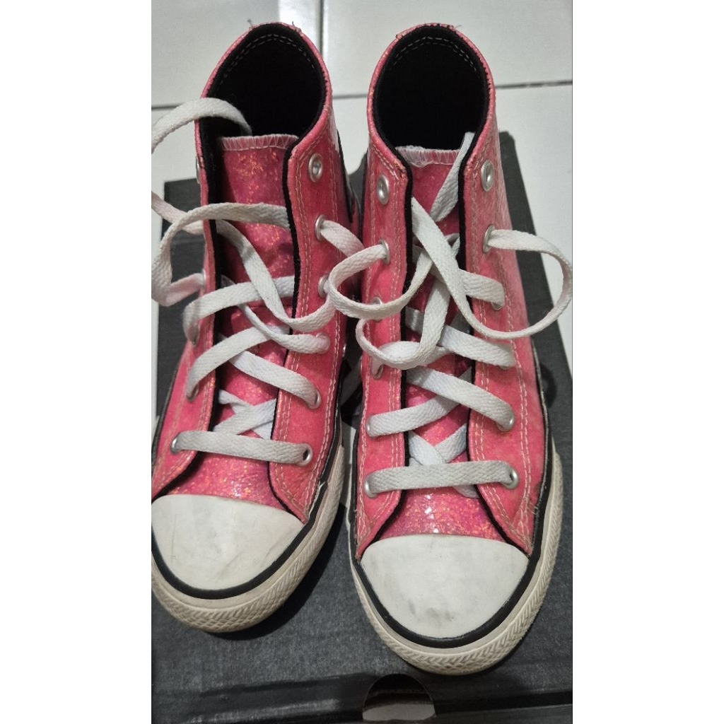 [PRELOVED] SEPATU BOOT ANAK MERK CONVERSE MODEL CTAS HI SZ 33
