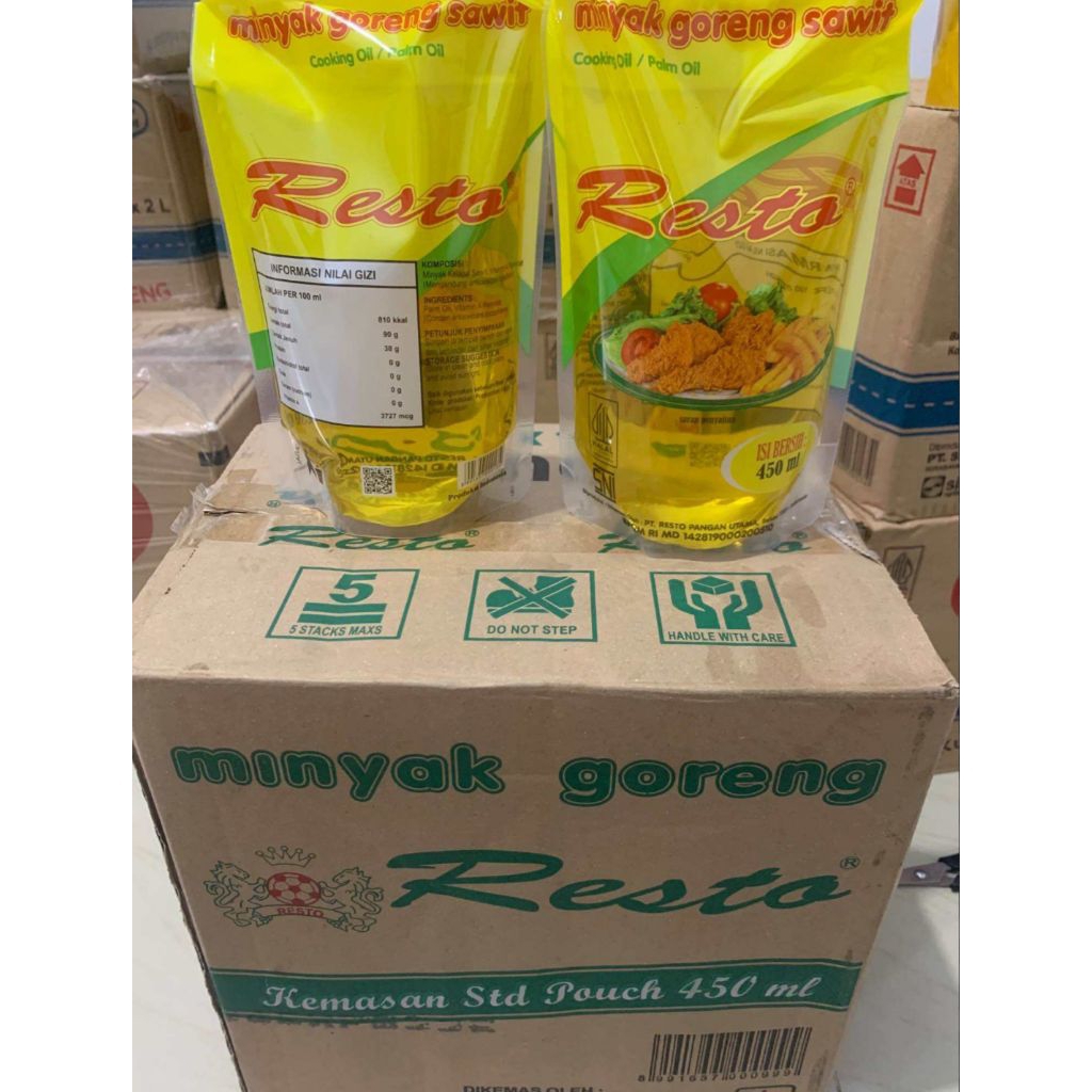 Minyak Goreng Resto 450 ML 1 Dus