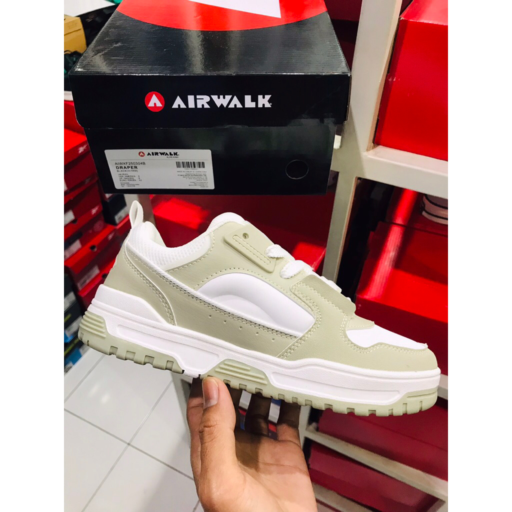BIG SALE AIRWALK DICE [AIWX15321764] ORIGINAL SEPATU WANITA/CASUAL/SEKOLAH/SNEAKERS