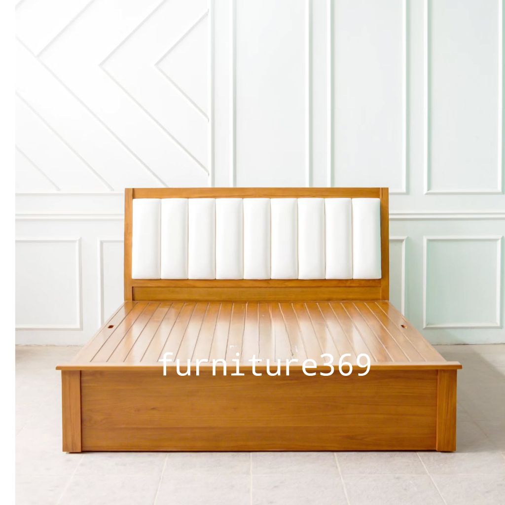 tempat tidur laci minimalis kayu jati, dipan laci minimalis kayu jati