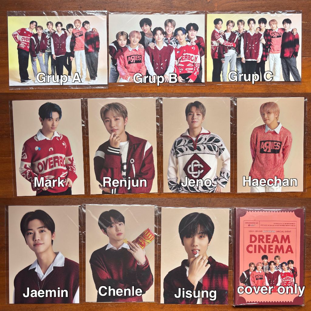 [ READY ] NCT DREAM - Dream Cinema postcard new