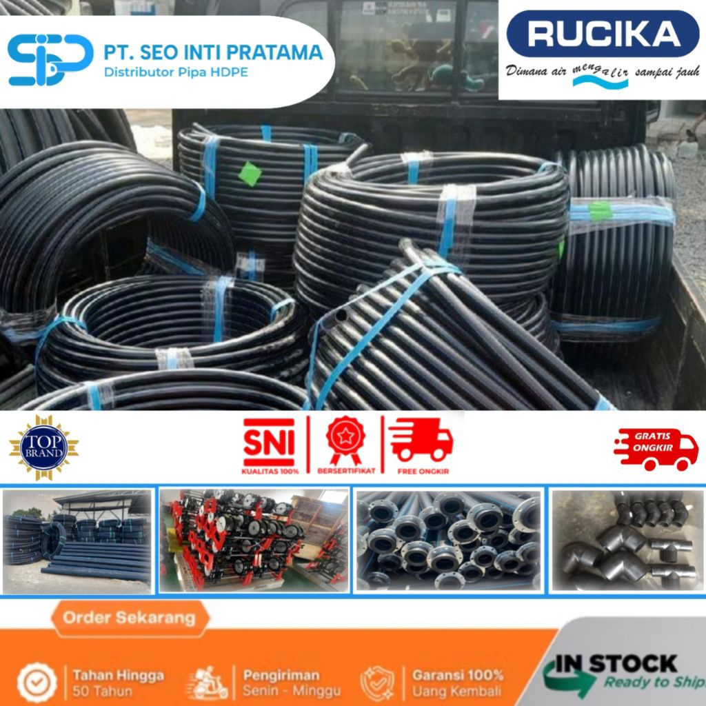 Pipa Hdpe 1/2 Inch PN16 - Pipa Hdpe Terlengkap - Pipa Hdpe Berkualitas
